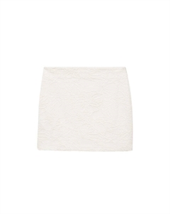 Мини-юбка PATTIE, кремовый Mango