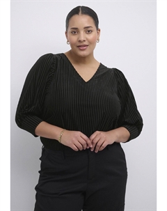 Блузка CACANNA, цвет black deep Kaffe curve