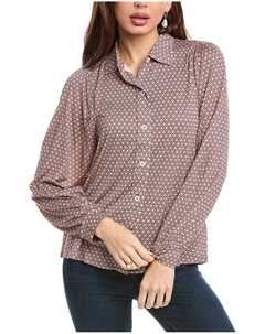 Шелковая блузка Kylie, фиолетовый Bogner