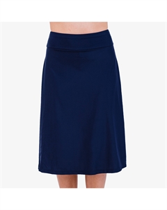 Женская юбка для плавания ниже колена с леггинсами-капри, темно-синий Calypsa