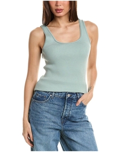 3.1 Майка Phillip Lim Ribbed Wool-Blend, зеленый 3.1 phillip lim