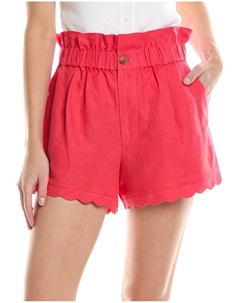 Шорты женские, розовый 7 for all mankind