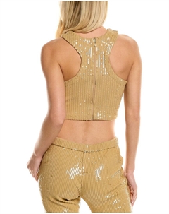 Audra Sequin Knit Топ, коричневый Retrofete