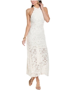 Платье макси, белый Maje