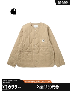 Пальто женское с карманом, фиолетовый Carhartt wip