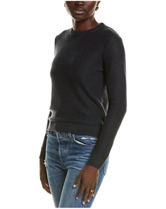 Свитер из льняной смеси с заплатками на локтях, синий Theory