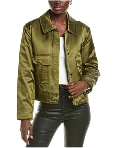 Сатиновая куртка Colton от, зеленый Rag & bone