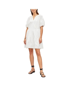 Женское платье-футляр Chrissy в стиле бохо с вышивкой, кремовый Velvet by graham & spencer