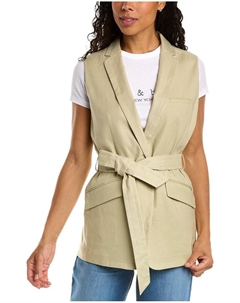 Блейзер без рукавов из льняной смеси от Margot, зеленый Rag & bone