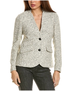 Твидовый блейзер Elise, белый Rag & bone