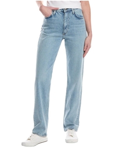 Джинсы Harlow средней посадки Bloomfield Full Length Straight Jeans, синий Rag & bone