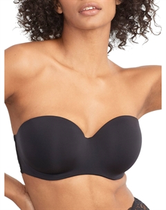 Женский многофункциональный бюстгальтер без бретелек с легкой подкладкой, черный Camio mio