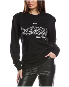 Свитшот x Keith Haring, черный Hugo boss