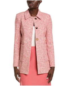 Пиджак из смеси льна, розовый St. john