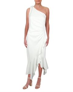 Женское длинное вечернее платье с оборками Xscape