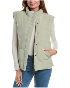 Жилет Undercover из нереального меха, зеленый Unreal fur