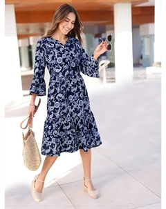 Платье А-силуэта "Платье", синий Classic basics