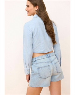 REGULAR FIT Tie Front Cropped, Блузка на пуговицах отбеливатель Next