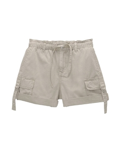 Брюки карго, цвет Stone Pull & bear