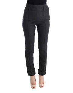 Chic Повседневные узкие женские брюки, серый Ermanno scervino