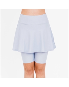 Женская расклешенная юбка для плавания длиной до середины бедра с велосипедными шортами, цвет dusty blue Calypsa