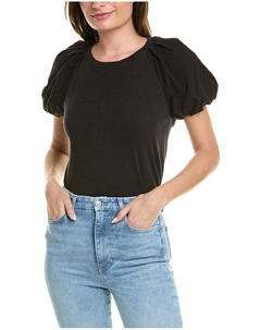 Микс Медиа Femme Топ, черный 7 for all mankind