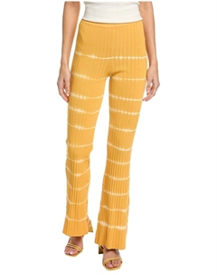 Брюки в рубчик, желтый Sandro