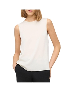 Женская майка из шелка Shell, белый Theory