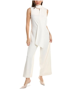 3.1 Комбинезон с шарфом и шеей Phillip Lim, белый 3.1 phillip lim