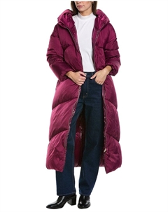 Пуховое пальто, фиолетовый Herno
