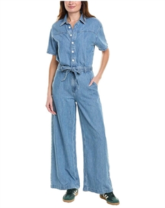 Укороченный комбинезон Sofie Ultra Featherweight от, синий Rag & bone