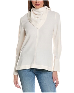 3.1 Блузка-шарф Phillip Lim, белый 3.1 phillip lim