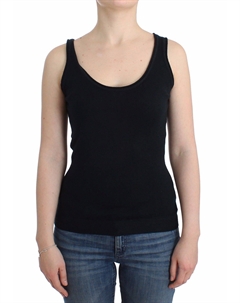 Knit Top вязаный свитер 100% женский кашемир, черный Ermanno scervino