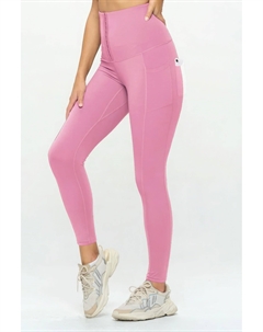 Body Shaper Модные леггинсы для йоги, розовый Fashnzfab