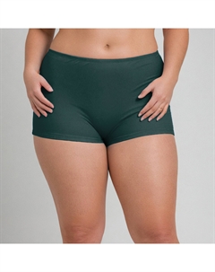 Женские шорты размера плюс, цвет dark jade Calypsa
