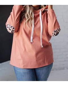 Толстовка с капюшоном Patches + Spots в лиловом цвете Ninexis