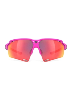 Солнцезащитные очки в большой оправе, розовый Rudy project