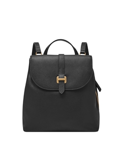 Женский рюкзак из кожи Emery, черный Fossil