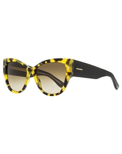 Женские изысканные солнцезащитные очки D20016S C9BHA Honey Havana 56 мм Dsquared2