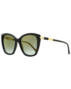 Женские солнцезащитные очки-бабочки Rose 807FQ Black/Gold 55 мм Jimmy choo