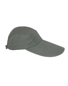 Бейсболка с козырьком из хлопка длиной 5 дюймов, оливково-зеленый Ctm