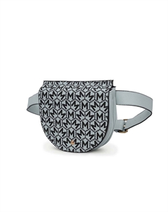Сумка-поYas Daksha Signature Half Moon от Mia K, светло-голубой Mkf collection by mia k.