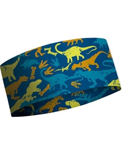 Детская повязка на голову Coolmax, синий Matt