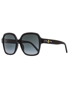 Женские квадратные солнцезащитные очки Rella/G/S 8079O черные 55 мм Jimmy choo