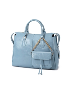 Большая универсальная сумка-кошелек Yareli Tote от Mia K, цвет denim blue Mkf collection by mia k.