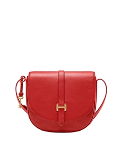 Женская сумка через плечо Emery Leather, красный Fossil