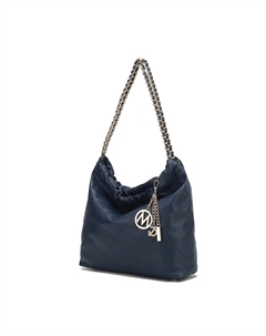 Стеганая женская сумка через плечо Celestine от Mia K, темно-синий Mkf collection by mia k.