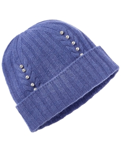 Кашемировая шляпа Rib & Cable Pearls Hannah rose