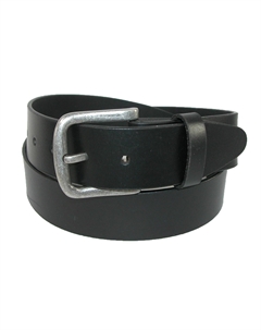 Мужской кожаный ремень со съемной пряжкой, черный Ctm