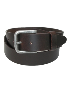 Мужской ремень из кожи со съемной пряжкой для больших и высоких людей, коричневый Ctm